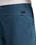 Crossfire Wave Washed Walkshorts in Real Teal