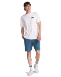 Crossfire Wave Washed Walkshorts in Real Teal