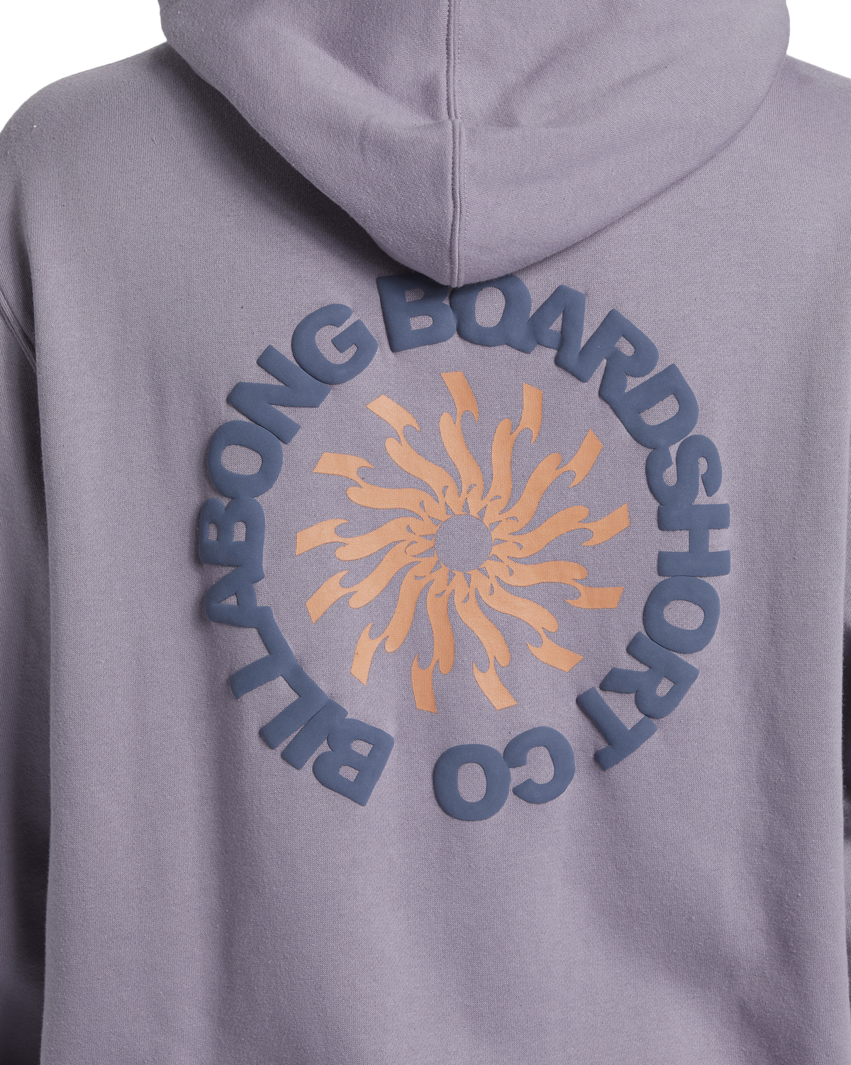 The Billabong Mens Short Sands Hoodie in Purple Ash