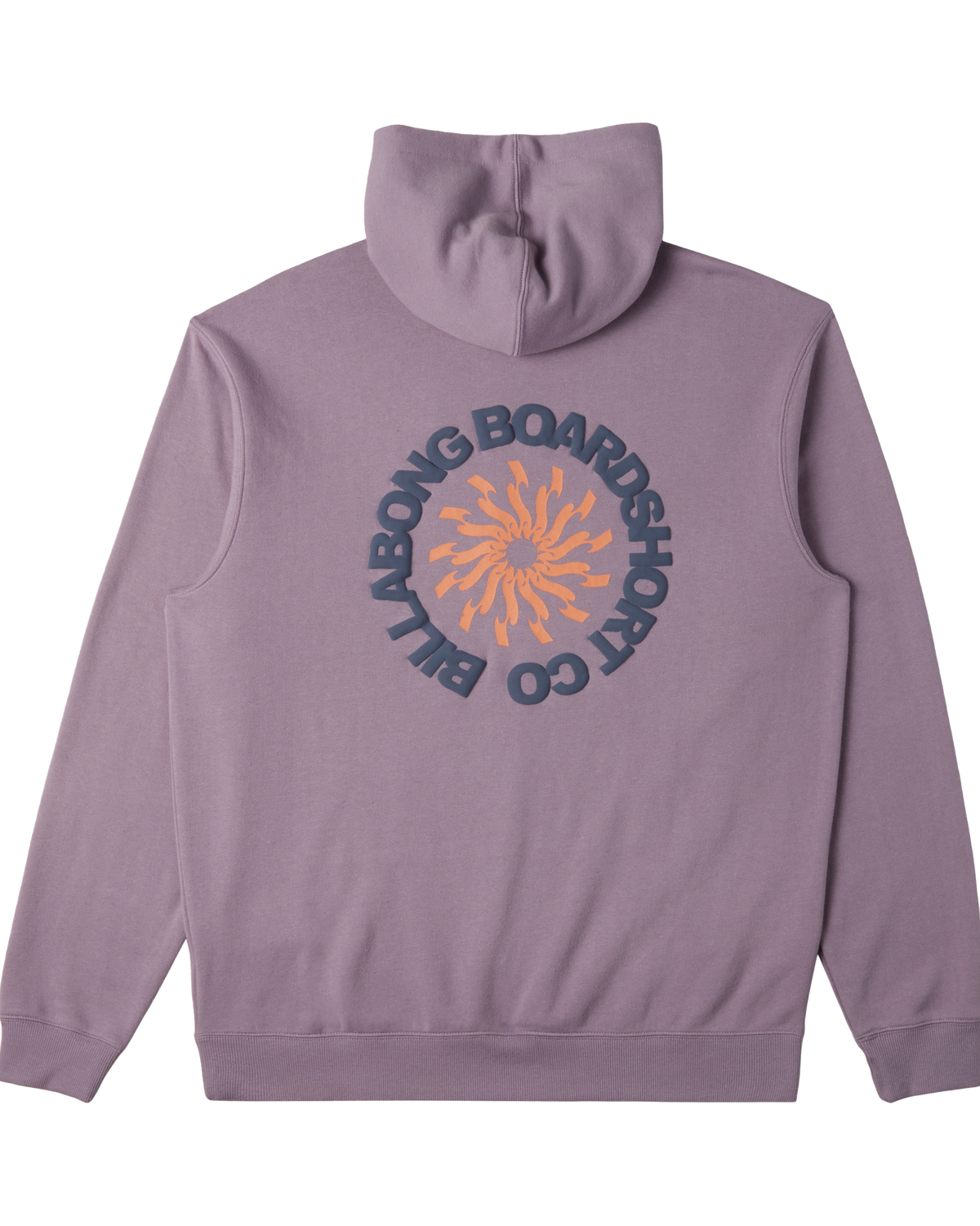 The Billabong Mens Short Sands Hoodie in Purple Ash