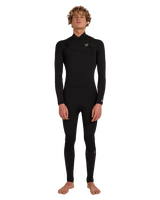 The Billabong Mens Absolute Core 5/4mm Chest Zip Wetsuit in Black