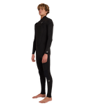 The Billabong Mens Absolute Core 5/4mm Chest Zip Wetsuit in Black