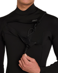 The Billabong Mens Absolute Core 5/4mm Chest Zip Wetsuit in Black
