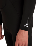 The Billabong Mens Absolute Core 5/4mm Chest Zip Wetsuit in Black