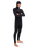 Furnace Ultra Gullwing Hooded 6/5mm Chest Zip Wetsuit in Black