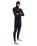 Furnace Ultra Gullwing Hooded 6/5mm Chest Zip Wetsuit in Black