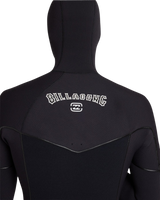 Furnace Ultra Gullwing Hooded 6/5mm Chest Zip Wetsuit in Black