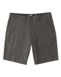 Crossfire Mid Submersible Walkshorts in Asphalt