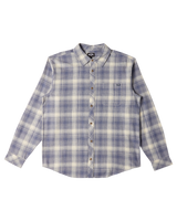 The Billabong Mens Coastline Flannel Shirt in Slate Blue