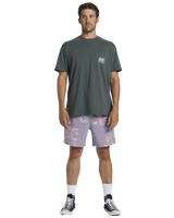 The Billabong Mens Troppo Pocket T-Shirt in Slate Green