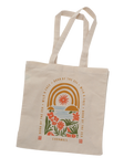 Tropical Arch Shoppers Bag in Natural