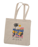 Postcard Shoppers Bag in Natural
