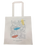 Abstract Shoppers Bag in Natural
