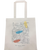 Abstract Shoppers Bag in Natural