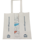 Abstract Shoppers Bag in Natural