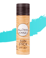 The Aloha Care Aloha Sun Stick SPF 50+ in Teal