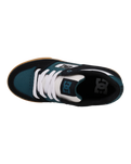 The DC Shoes Boys Boys Pure Shoes in Black, White & Emerald