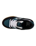 The DC Shoes Boys Boys Pure Shoes in Black, White & Emerald