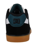 The DC Shoes Boys Boys Pure Shoes in Black, White & Emerald