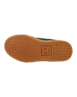 The DC Shoes Boys Boys Pure Shoes in Black, White & Emerald