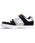 The DC Shoes Boys Boys Pure Shoes in White, Black & Red