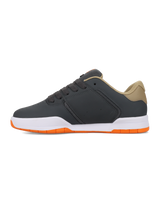 Central Shoes in Grey, Tan & Orange