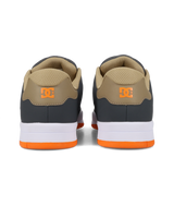 Central Shoes in Grey, Tan & Orange