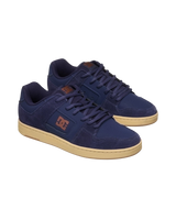 Manteca 4 Shoes in Navy, Tan & Brick Red