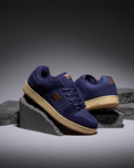 Manteca 4 Shoes in Navy, Tan & Brick Red