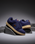 Manteca 4 Shoes in Navy, Tan & Brick Red