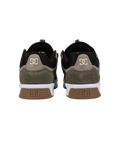 Kalynx Zero Shoes in Olive, Dark Grey & Taupe
