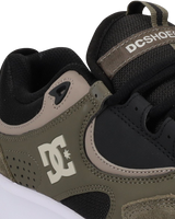 Kalynx Zero Shoes in Olive, Dark Grey & Taupe