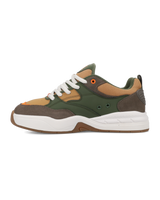 Ascend Shoes in Brown & Olive