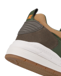 Ascend Shoes in Brown & Olive