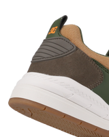 Ascend Shoes in Brown & Olive