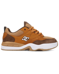 The DC Shoes Mens Ascend S Shoes in Brown & White