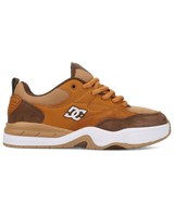 The DC Shoes Mens Ascend S Shoes in Brown & White