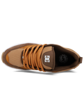 The DC Shoes Mens Ascend S Shoes in Brown & White