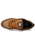 The DC Shoes Mens Ascend S Shoes in Brown & White