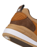 The DC Shoes Mens Ascend S Shoes in Brown & White