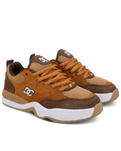 The DC Shoes Mens Ascend S Shoes in Brown & White
