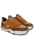 The DC Shoes Mens Ascend S Shoes in Brown & White