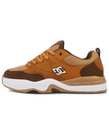 The DC Shoes Mens Ascend S Shoes in Brown & White