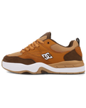 The DC Shoes Mens Ascend S Shoes in Brown & White
