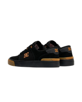 Teknic S Shoes in Black, Black & Gum