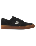 The DC Shoes Mens Teknic Shoes in Black & Gum