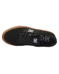 The DC Shoes Mens Teknic Shoes in Black & Gum
