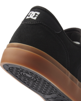 The DC Shoes Mens Teknic Shoes in Black & Gum