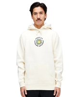 Floral Punch Hoodie in Bone