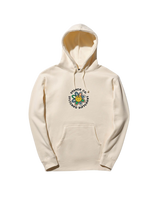 The Stance Mens Floral Punch Hoodie in Bone